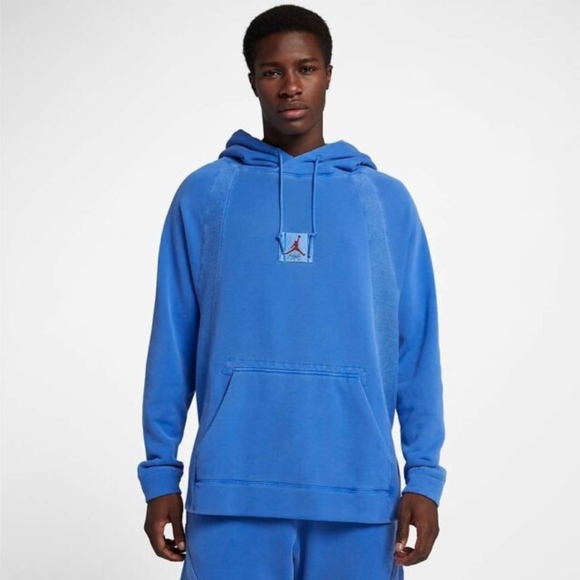 jordan washed wings pullover hoodie